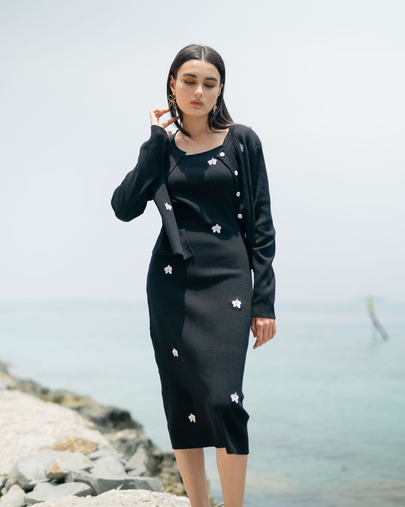 Violacea Dress Black