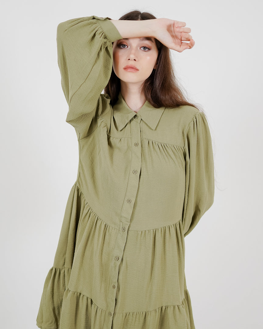 Amalie Dress Sage