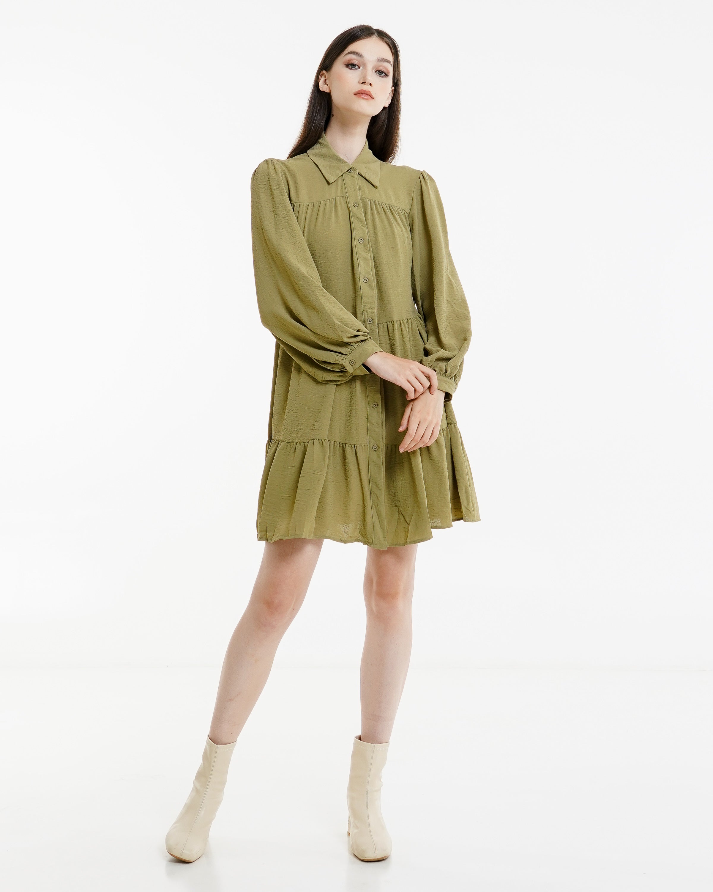 Amalie Dress Sage