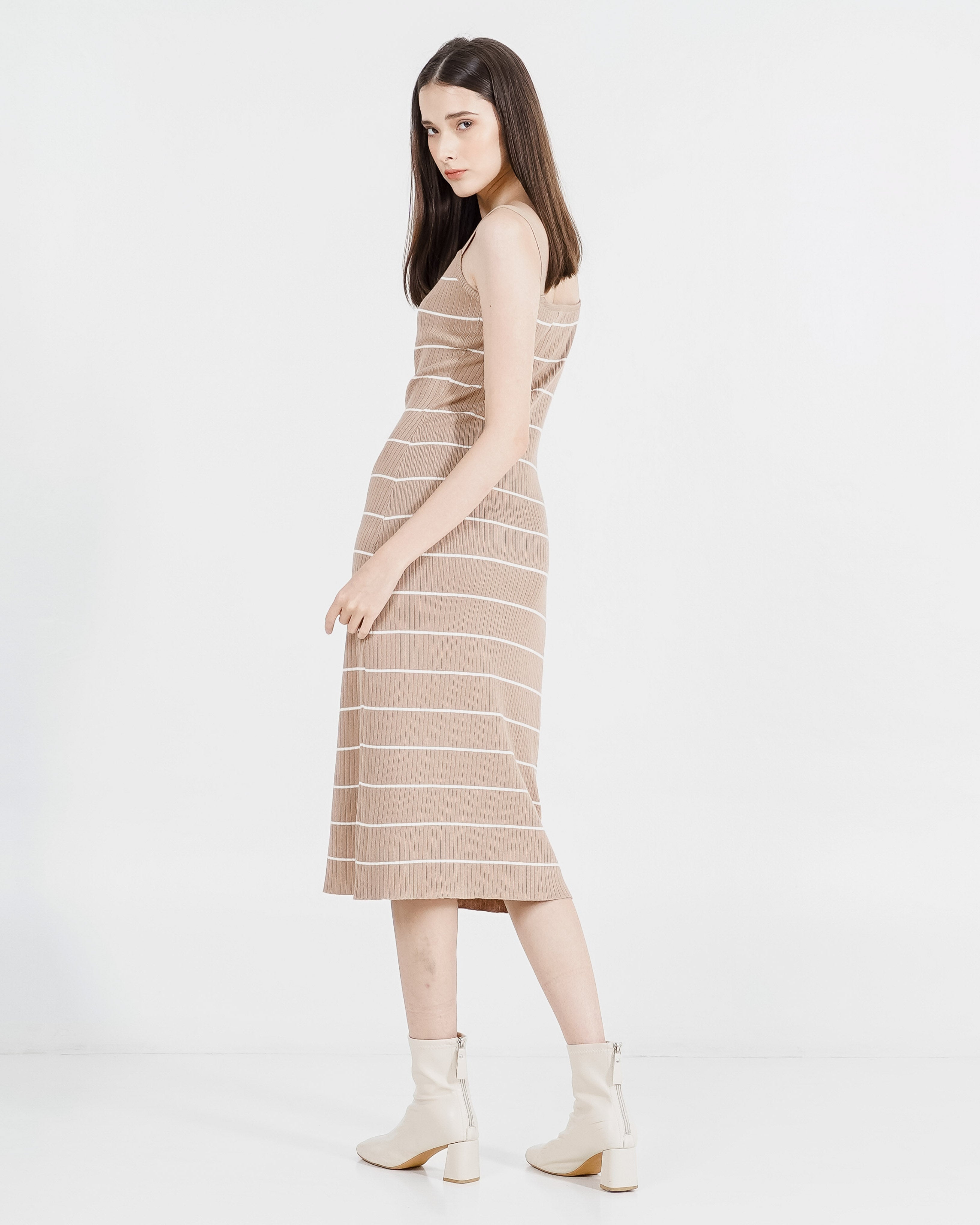 Jennet Set Dress Brown