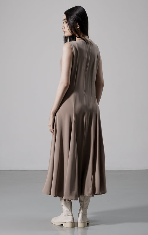 Loren Dress Taupe