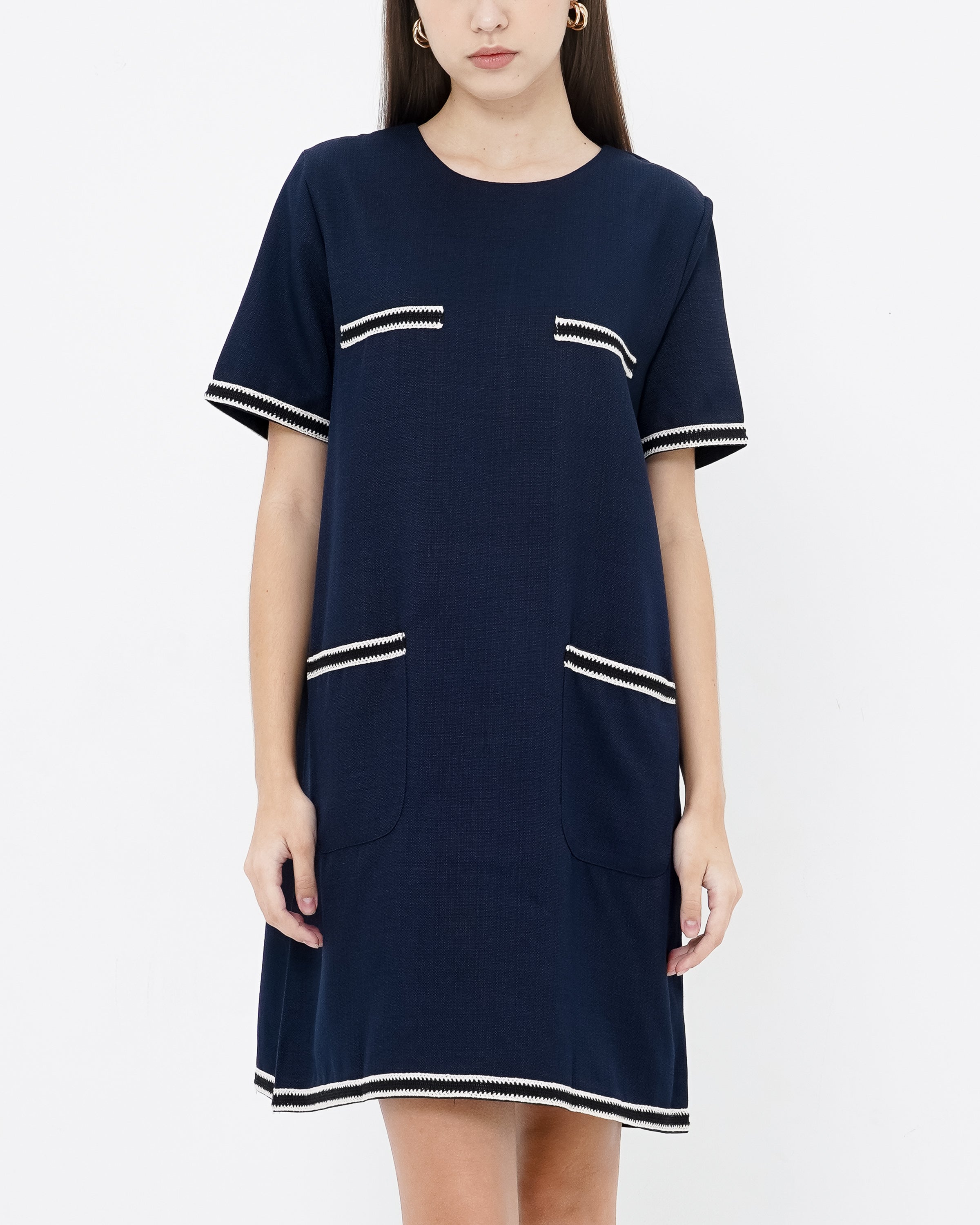 Cathalina Dress Navy