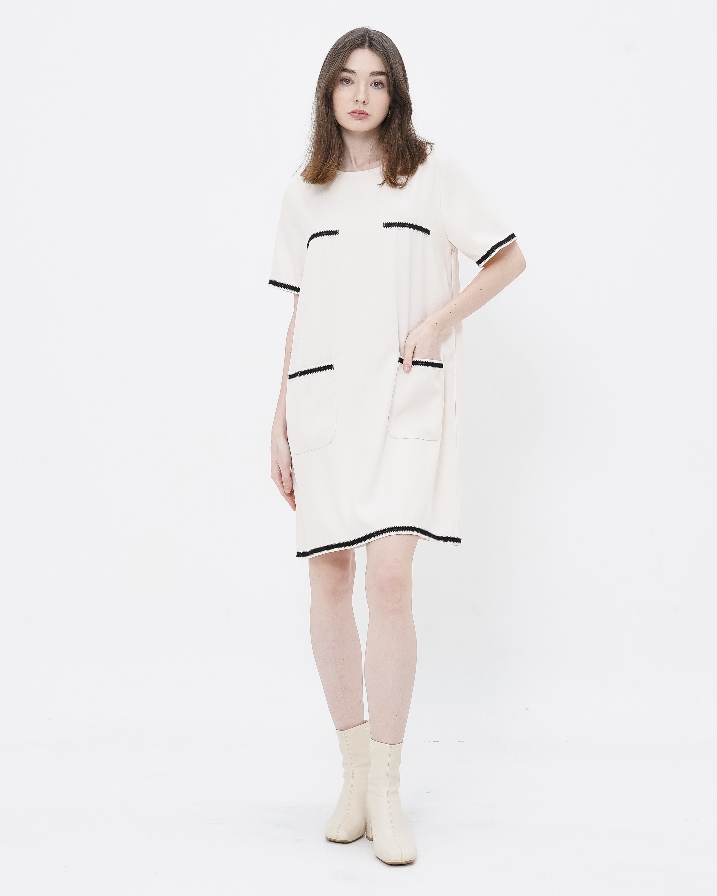 Cathalina Dress Ivory