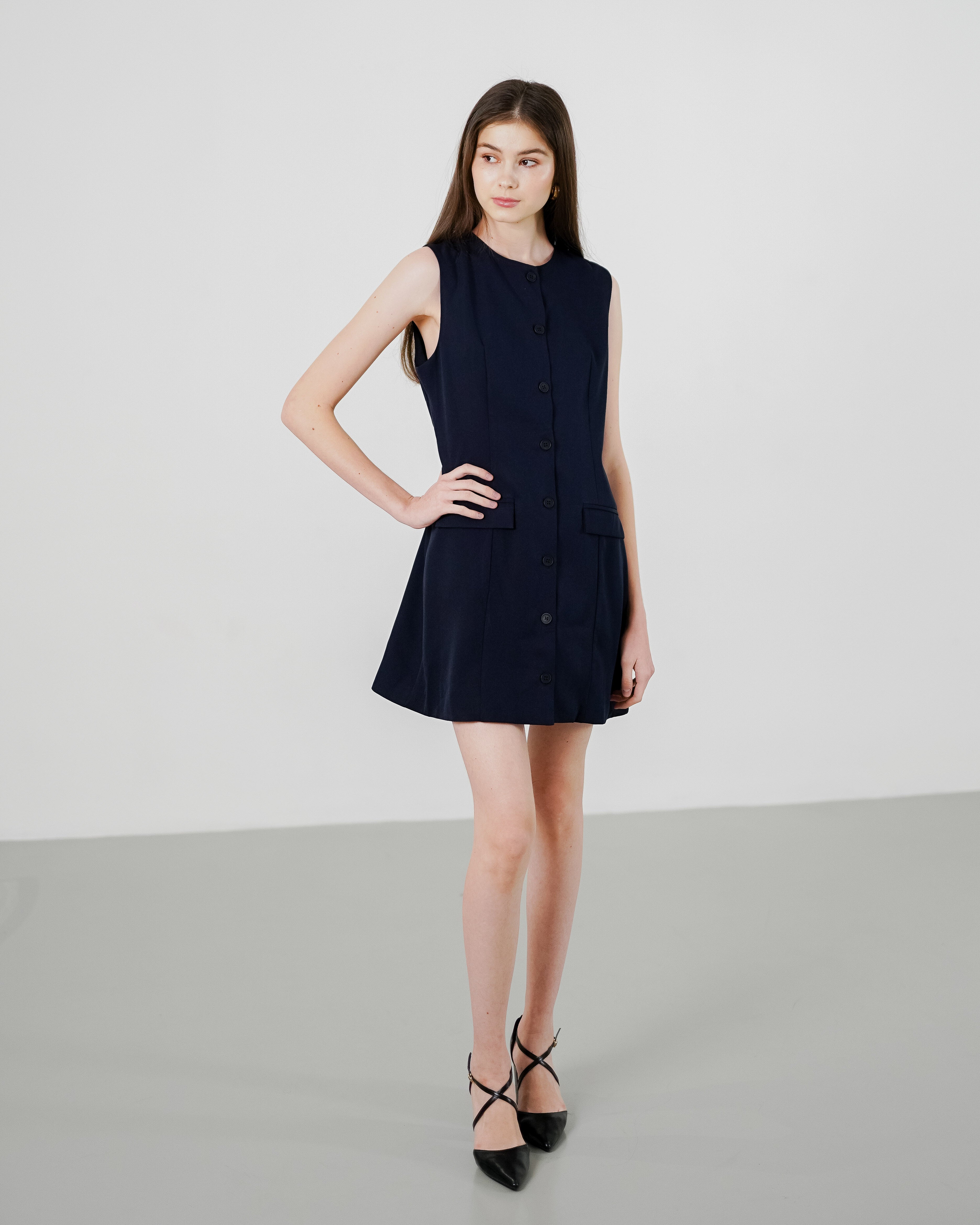 Astoria Dress Navy