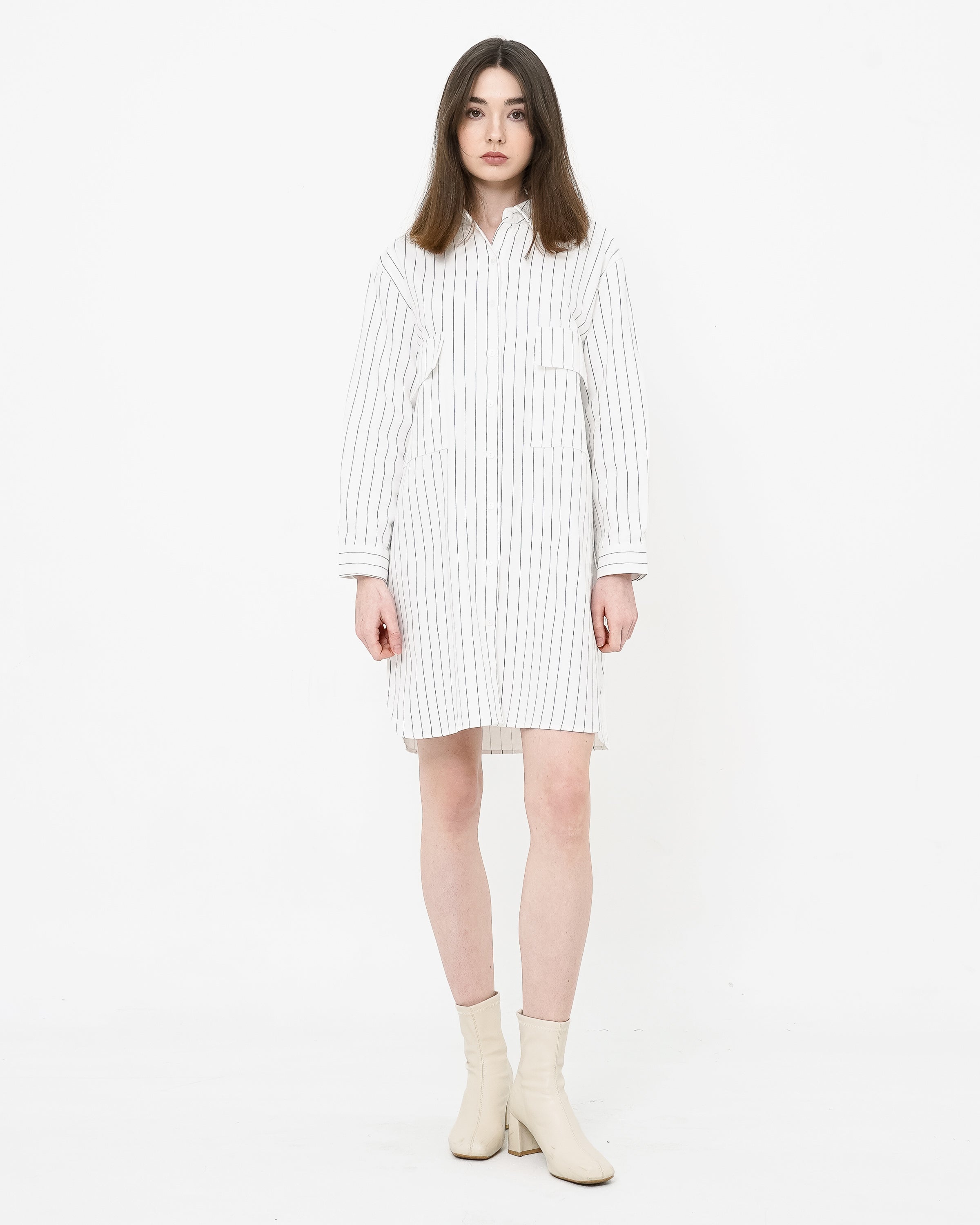 Clairo Dress White