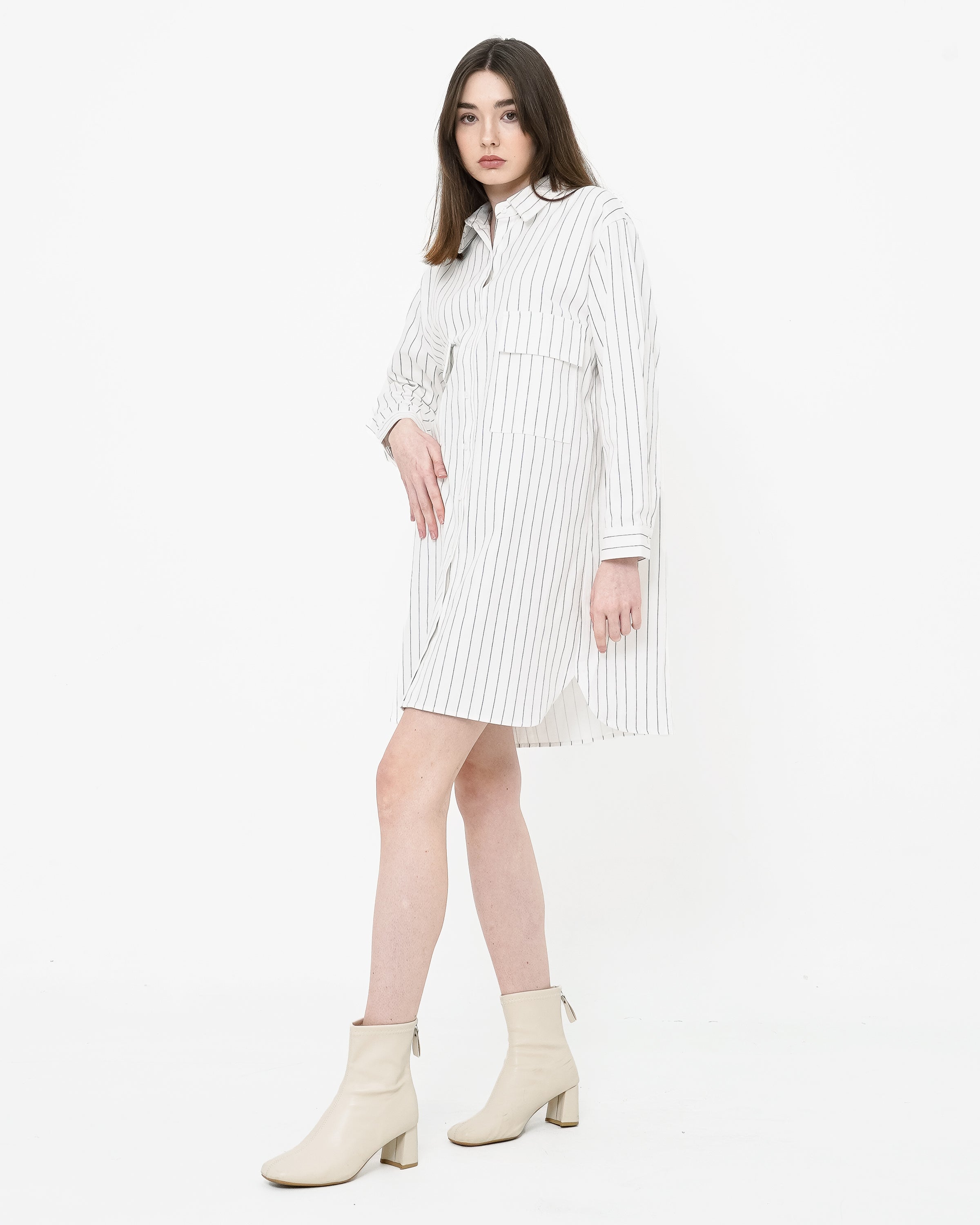 Clairo Dress White