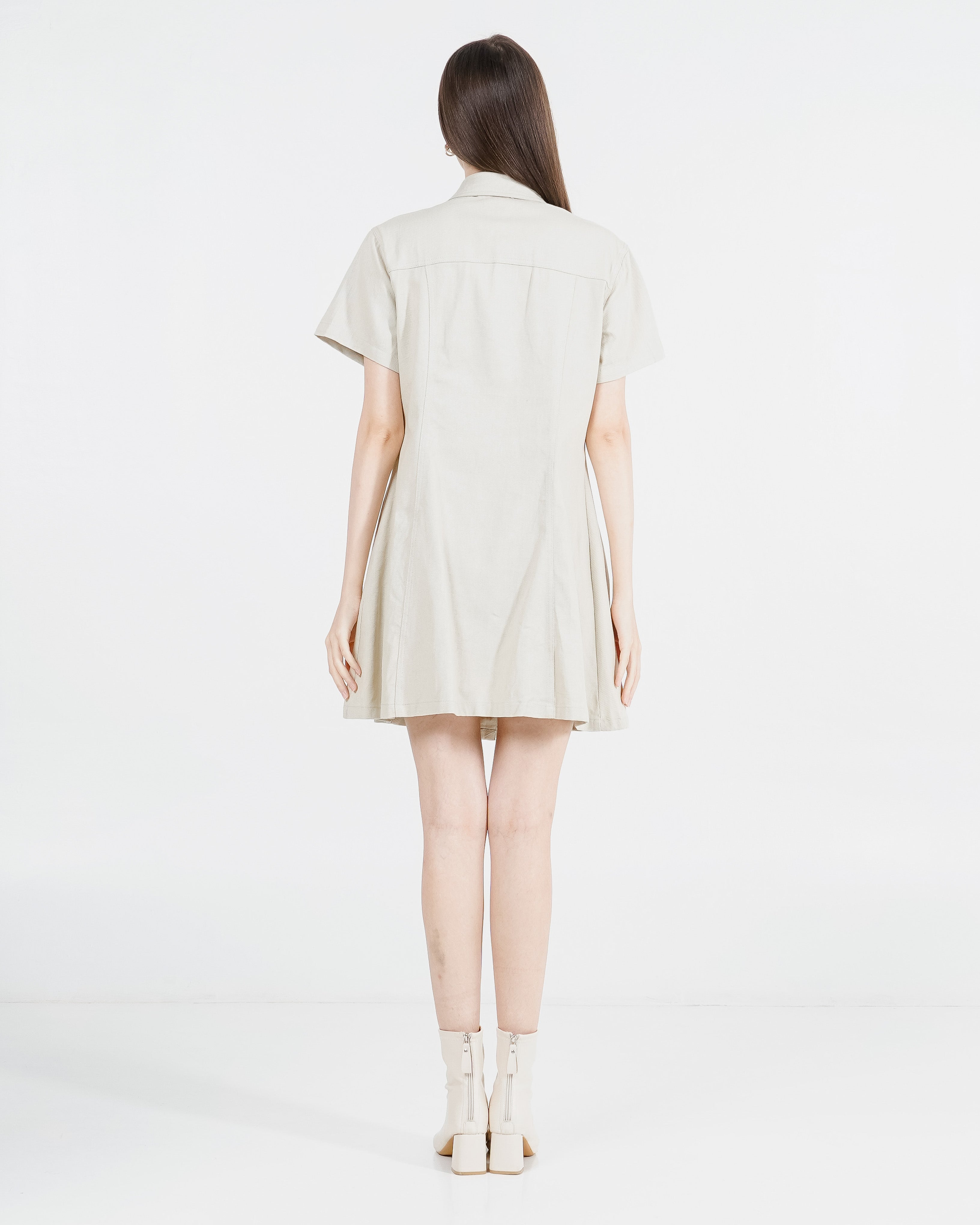 Davina Dress Ivory