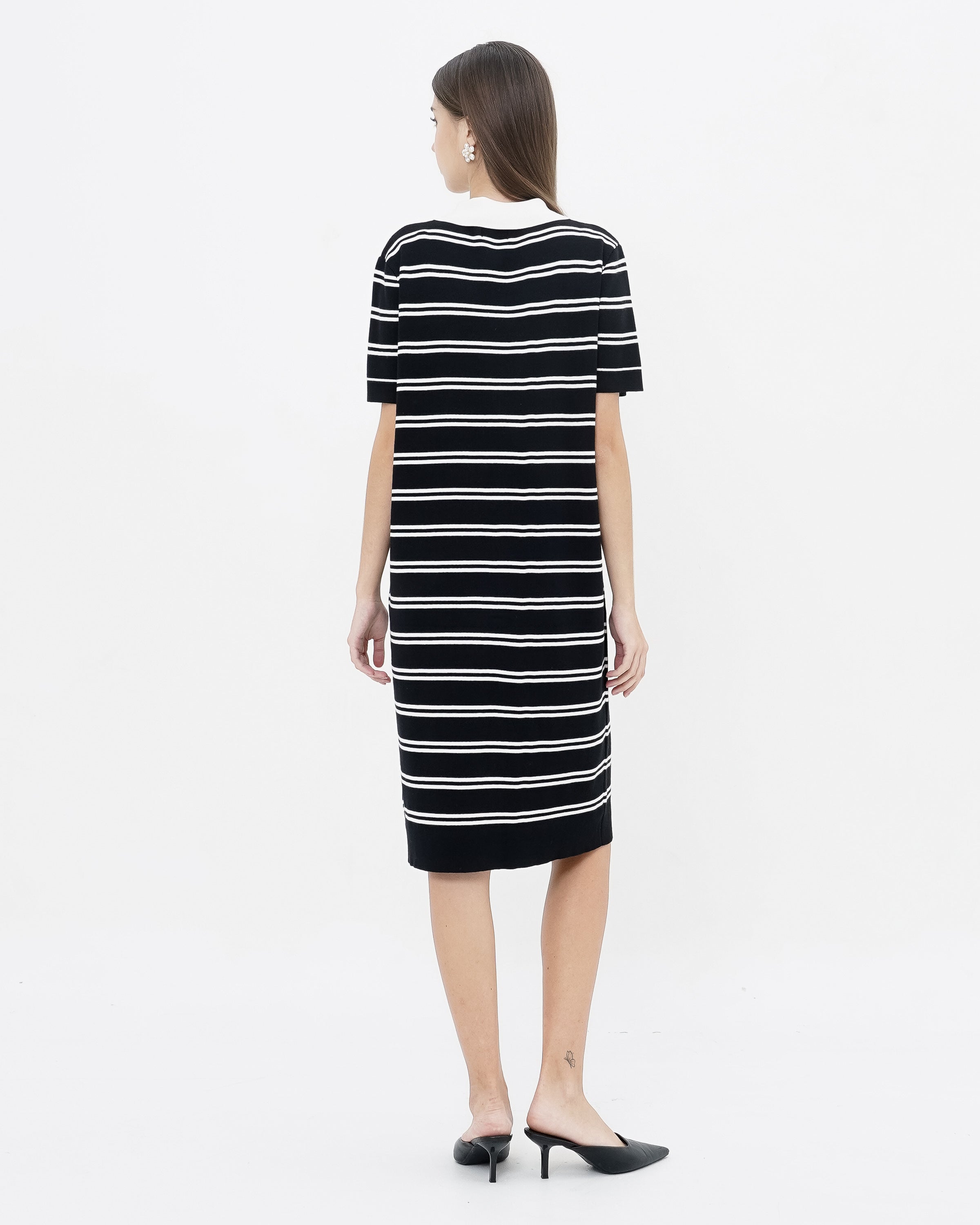 Georgia Knit Dress Black