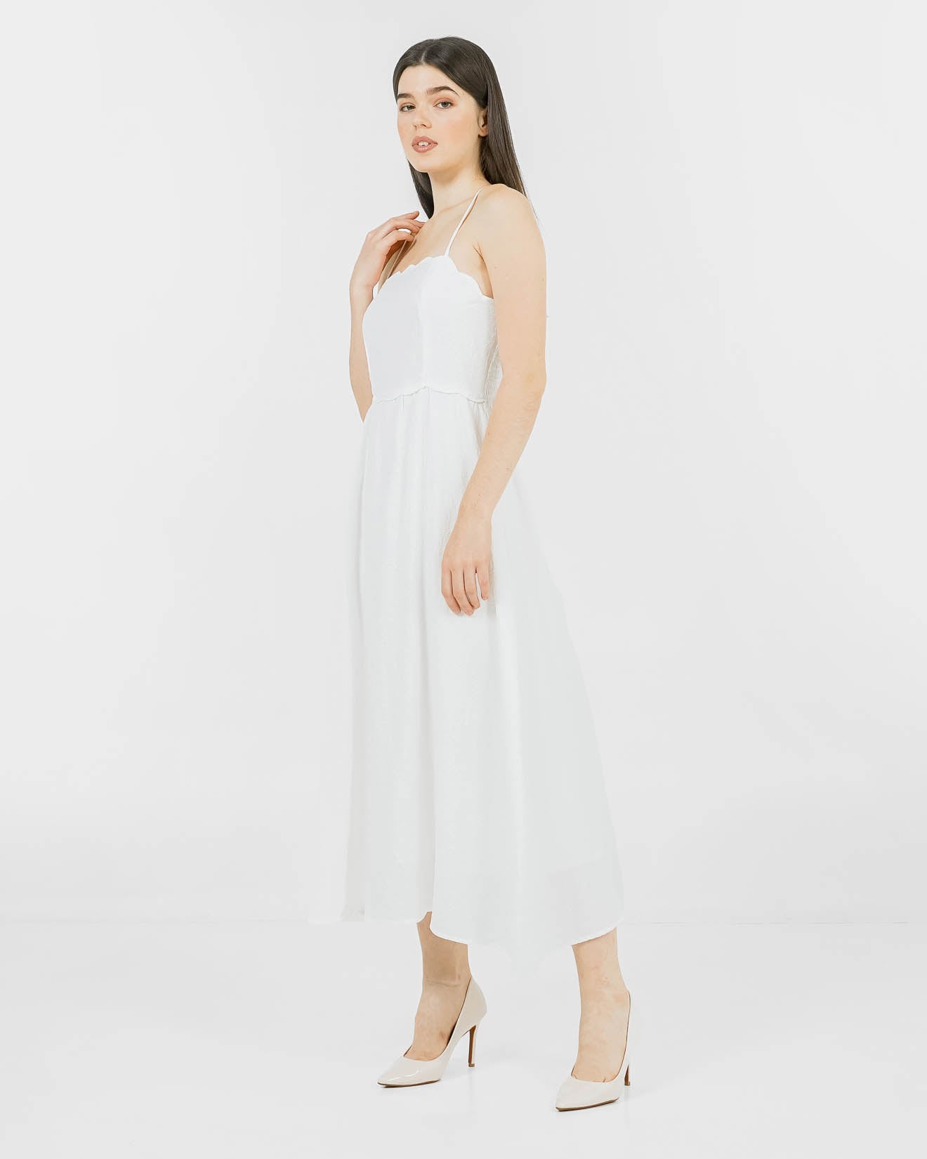 Raelyn Dress White