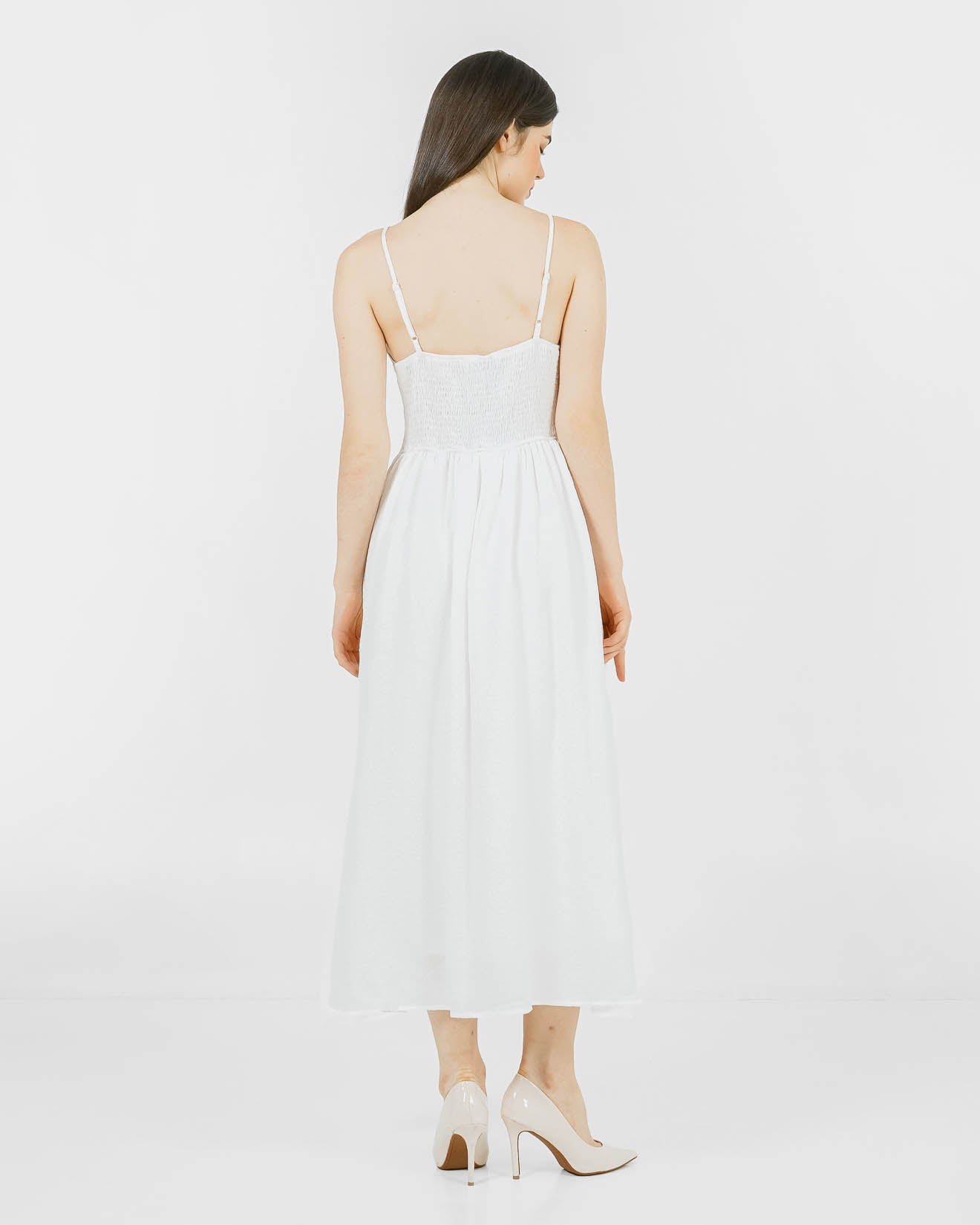 Raelyn Dress White