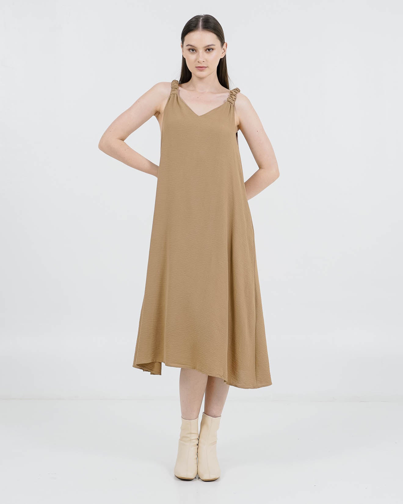 Sabine Dress Brown