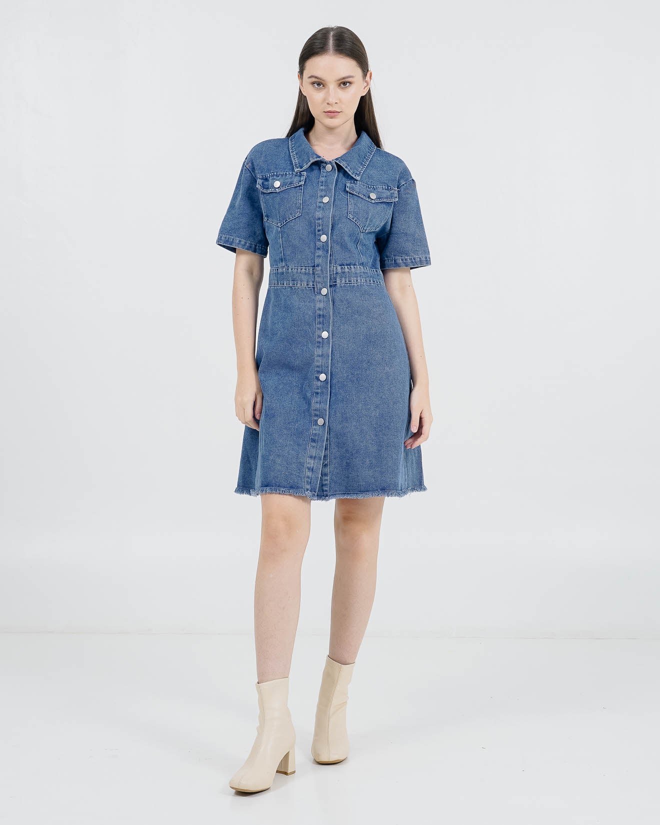 Raquel Dress Denim