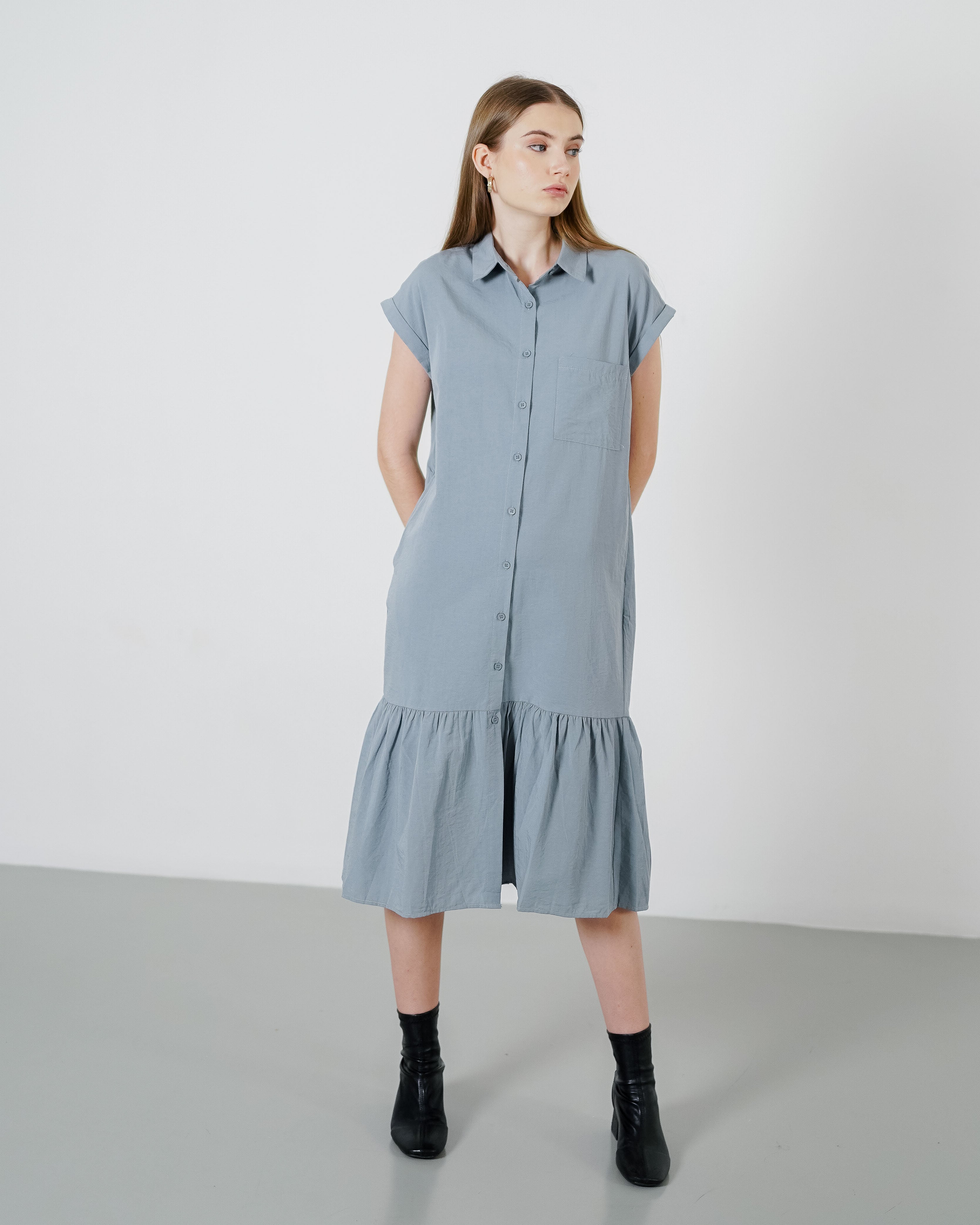 Heidy Dress Blue