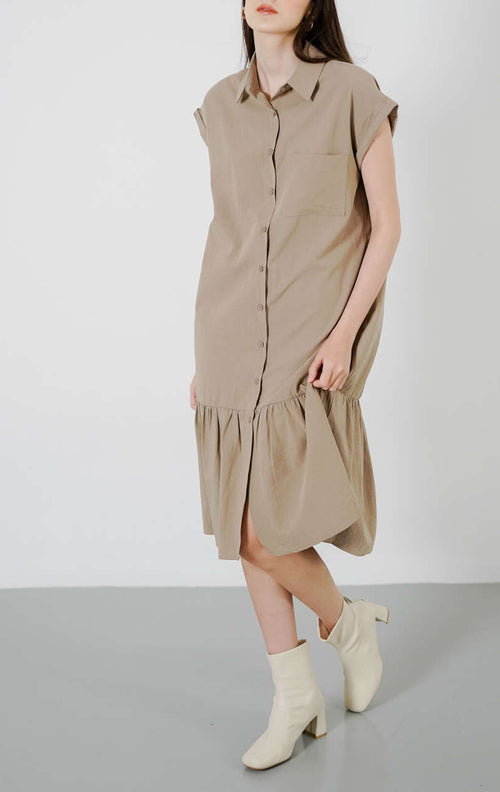 Heidy Dress Taupe