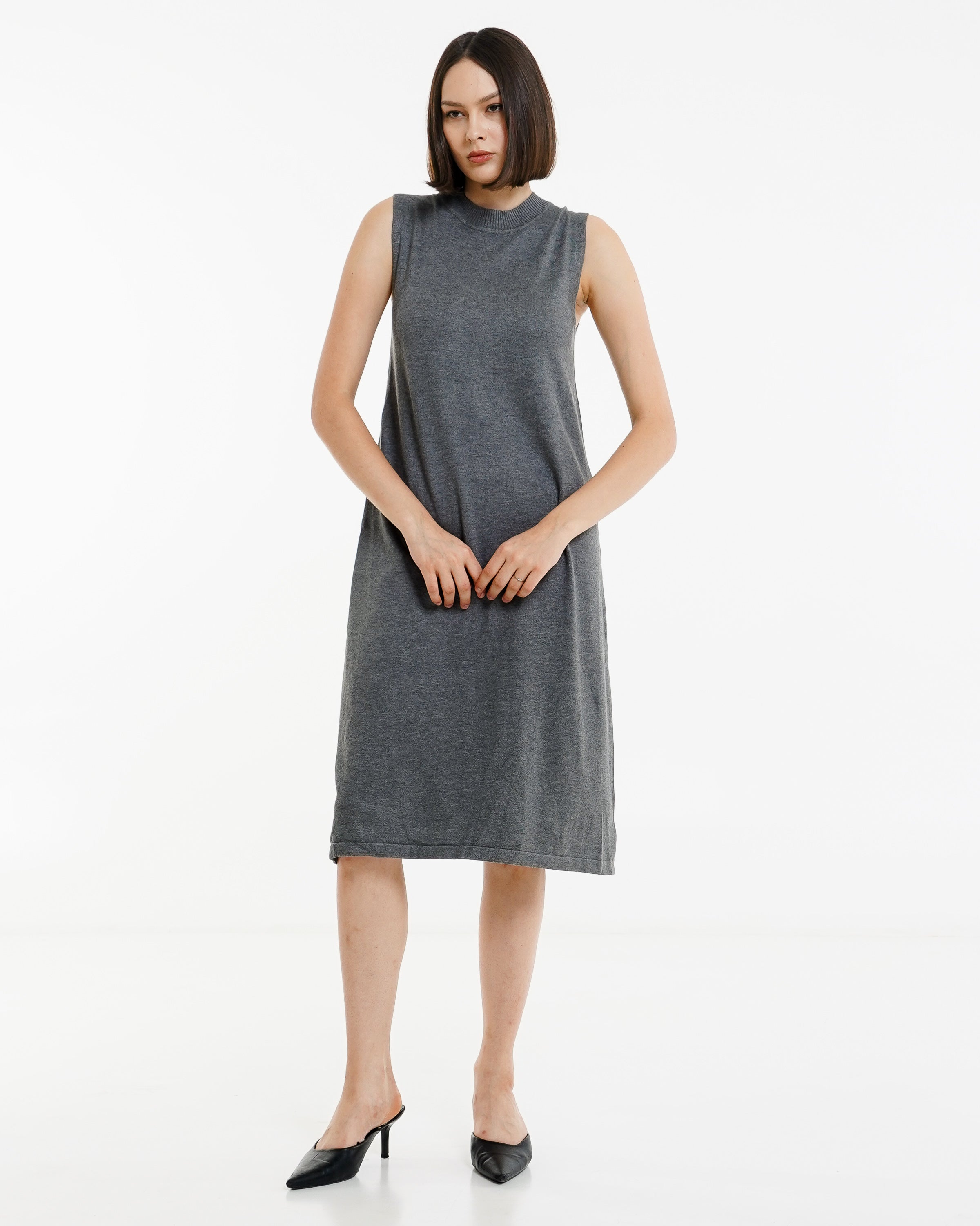 Alanna Knit Dress Grey