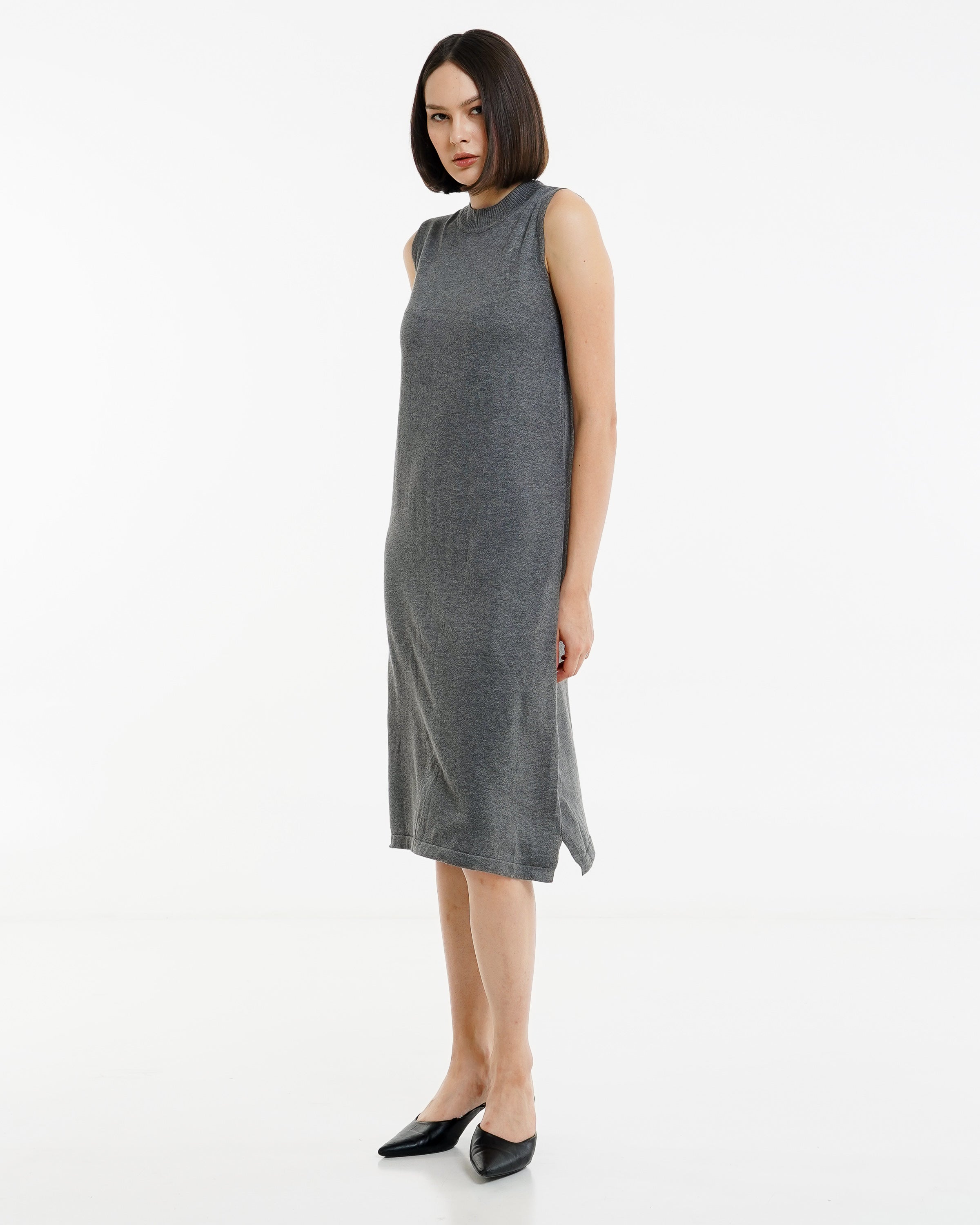 Alanna Knit Dress Grey