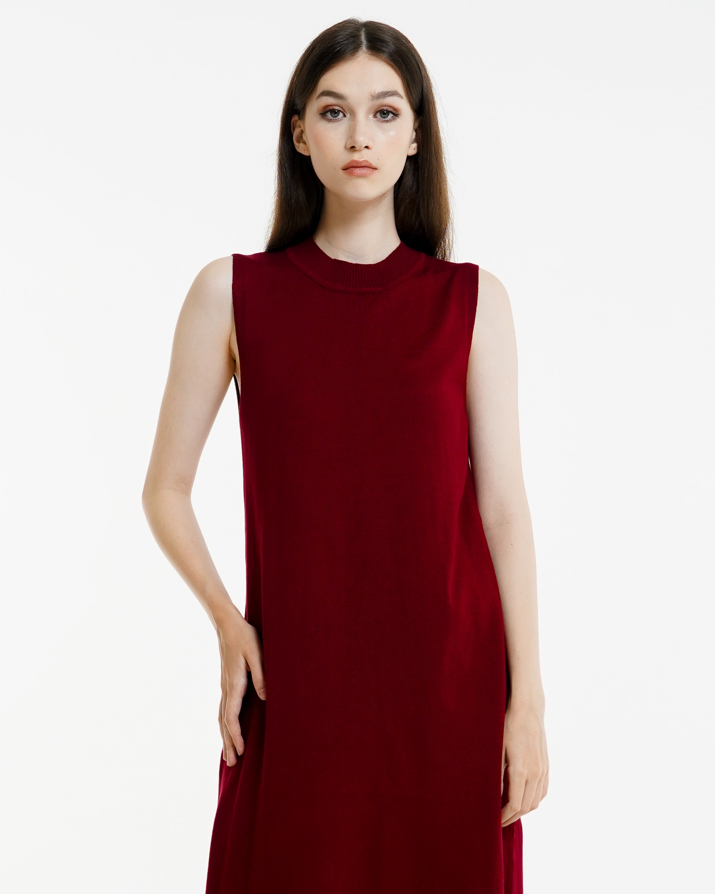 Alanna Knit Dress Red