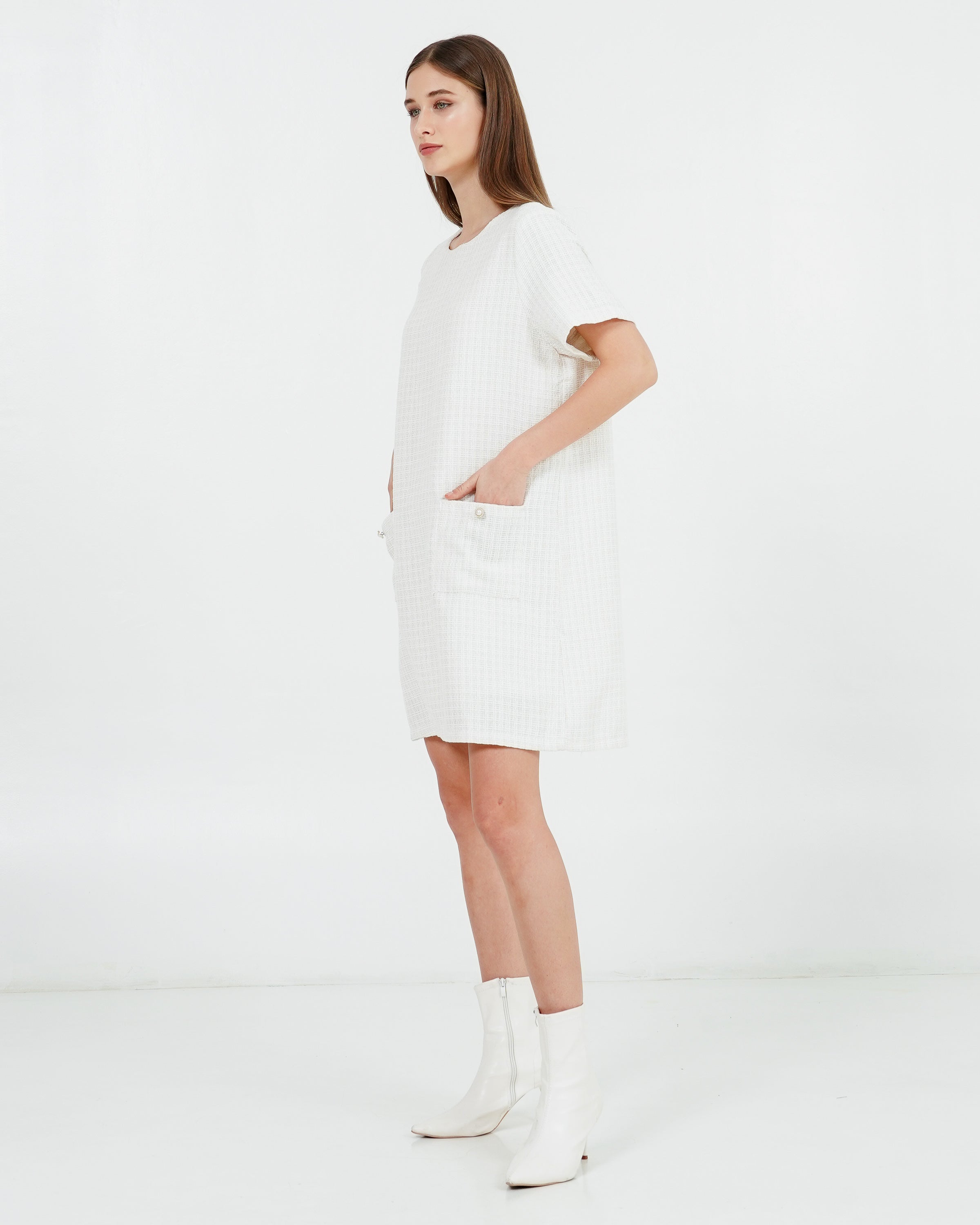 Eliyah Dress White