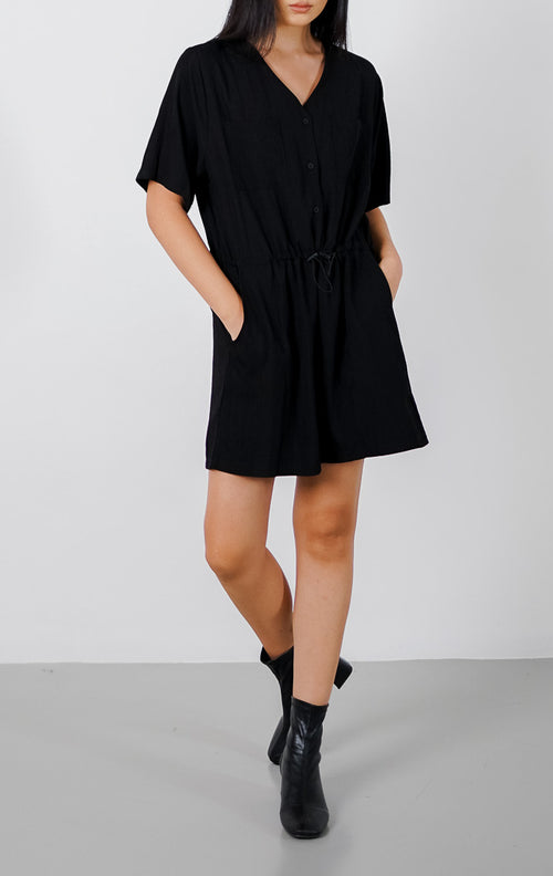 Camile Romper Black