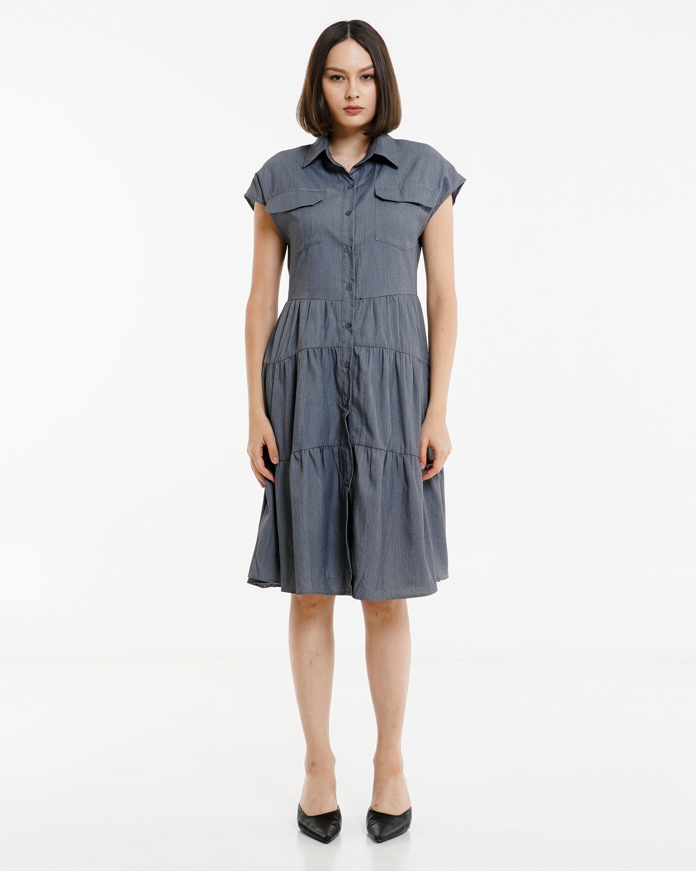 Emberly Dress Grey