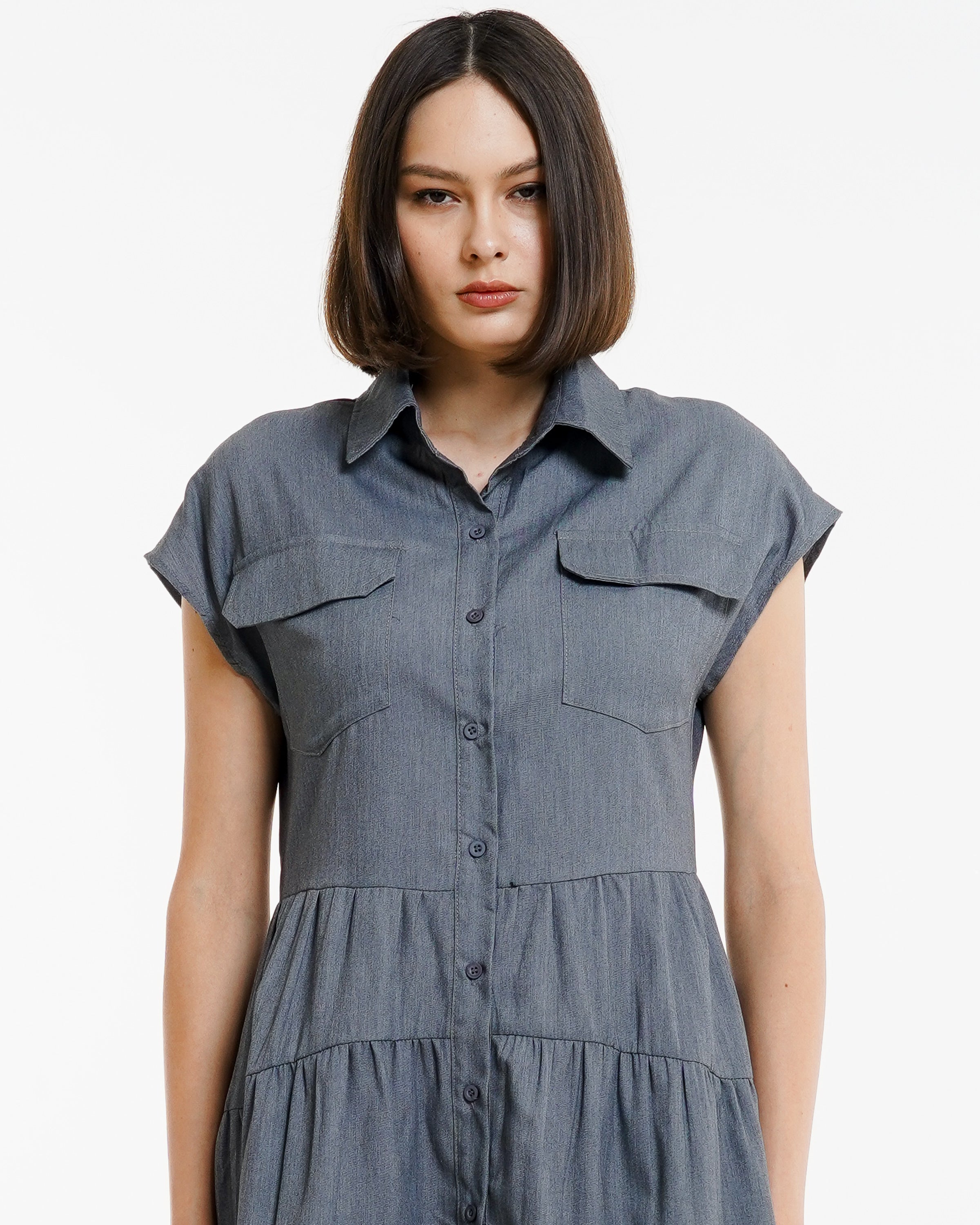 Emberly Dress Grey