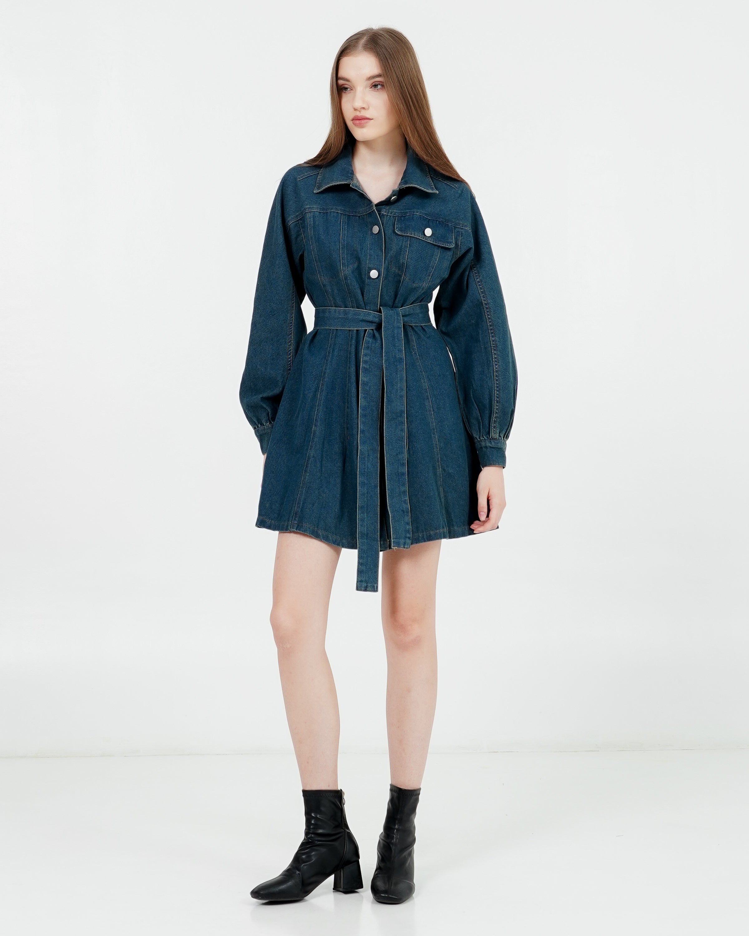 Wynn Dress Denim