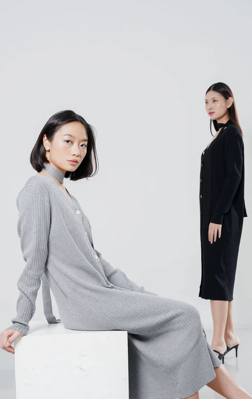 Eleana Dress Grey