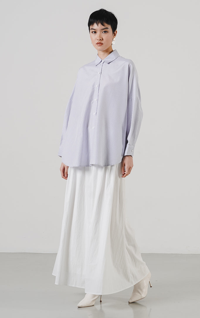 Dayle Stripe Top Blue