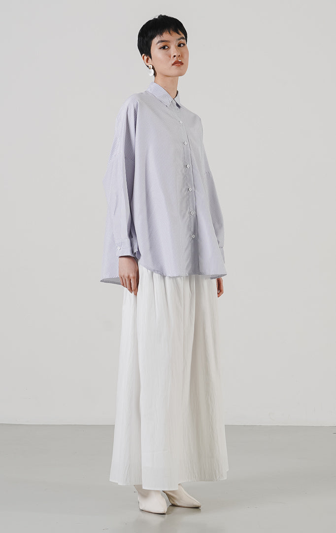 Dayle Stripe Top Blue