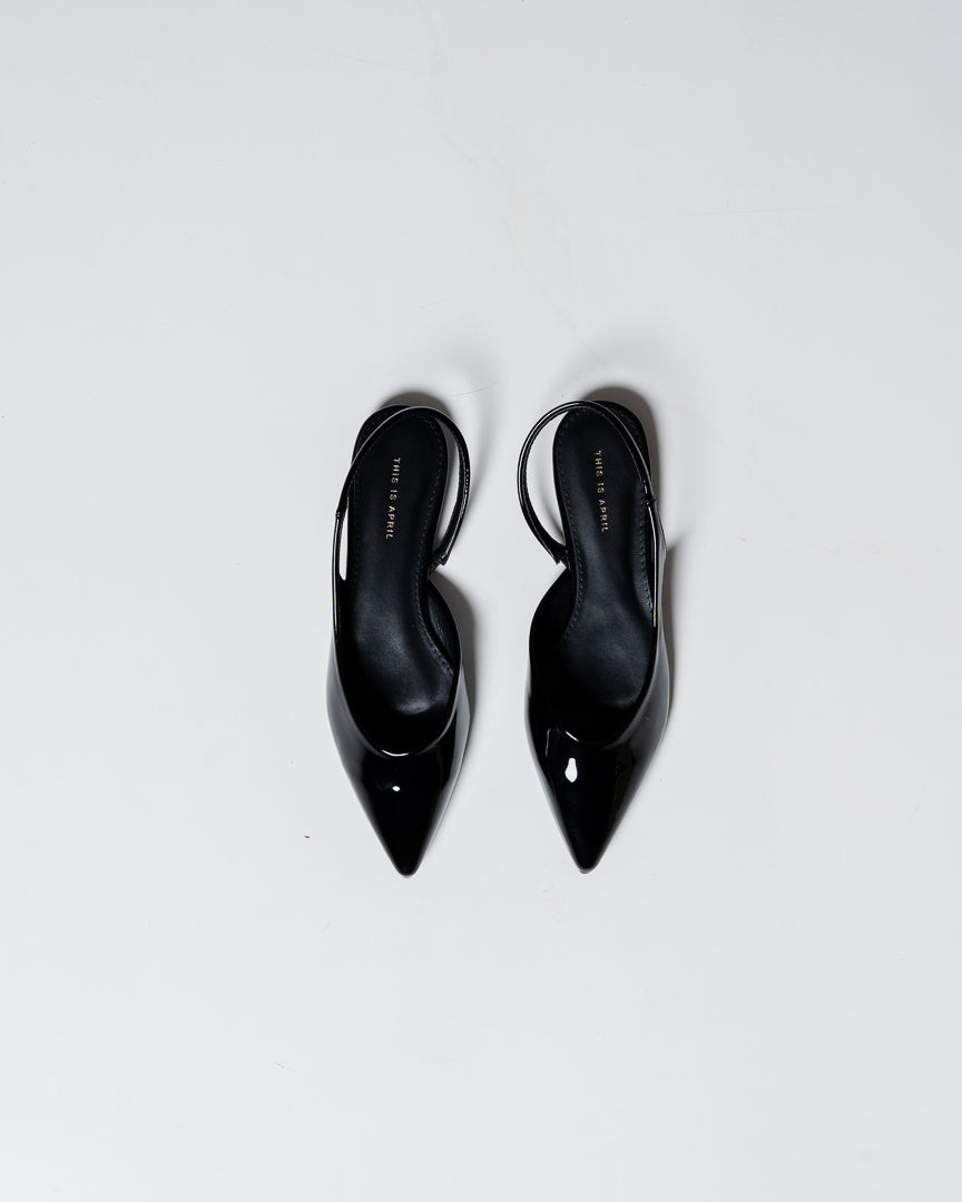 Aria Flats Black - Shoes Casual Wanita