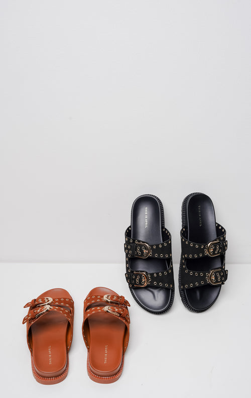 Falcone Sandals Brown