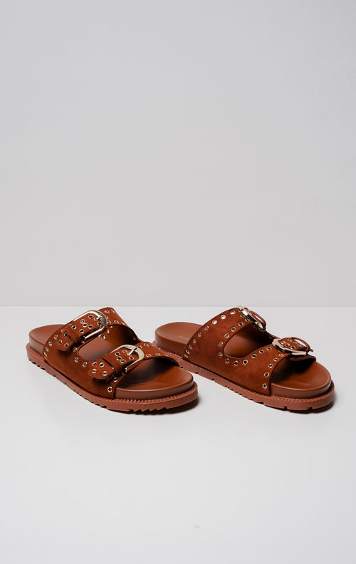 Falcone Sandals Brown