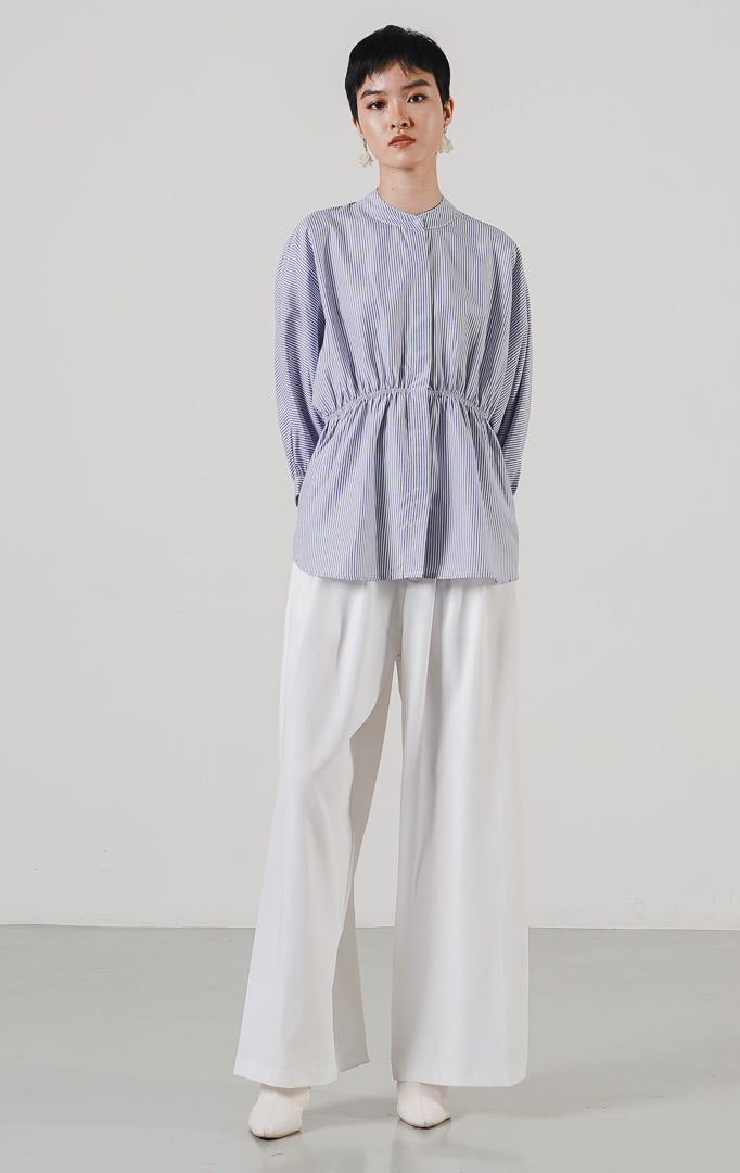 Ginera Top Blue Stripe