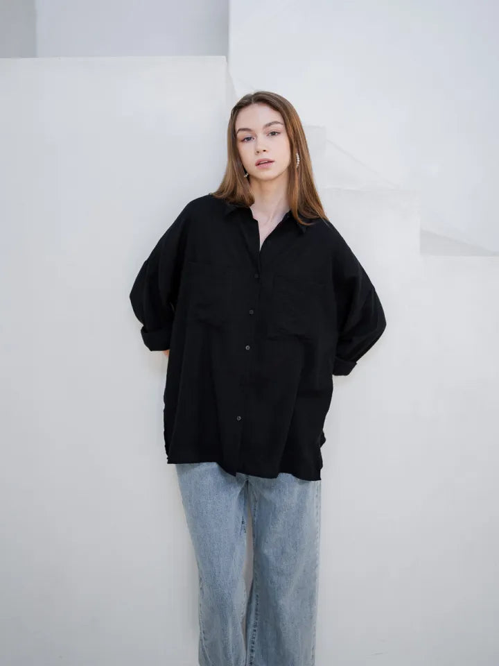 Xyra Shirt Black