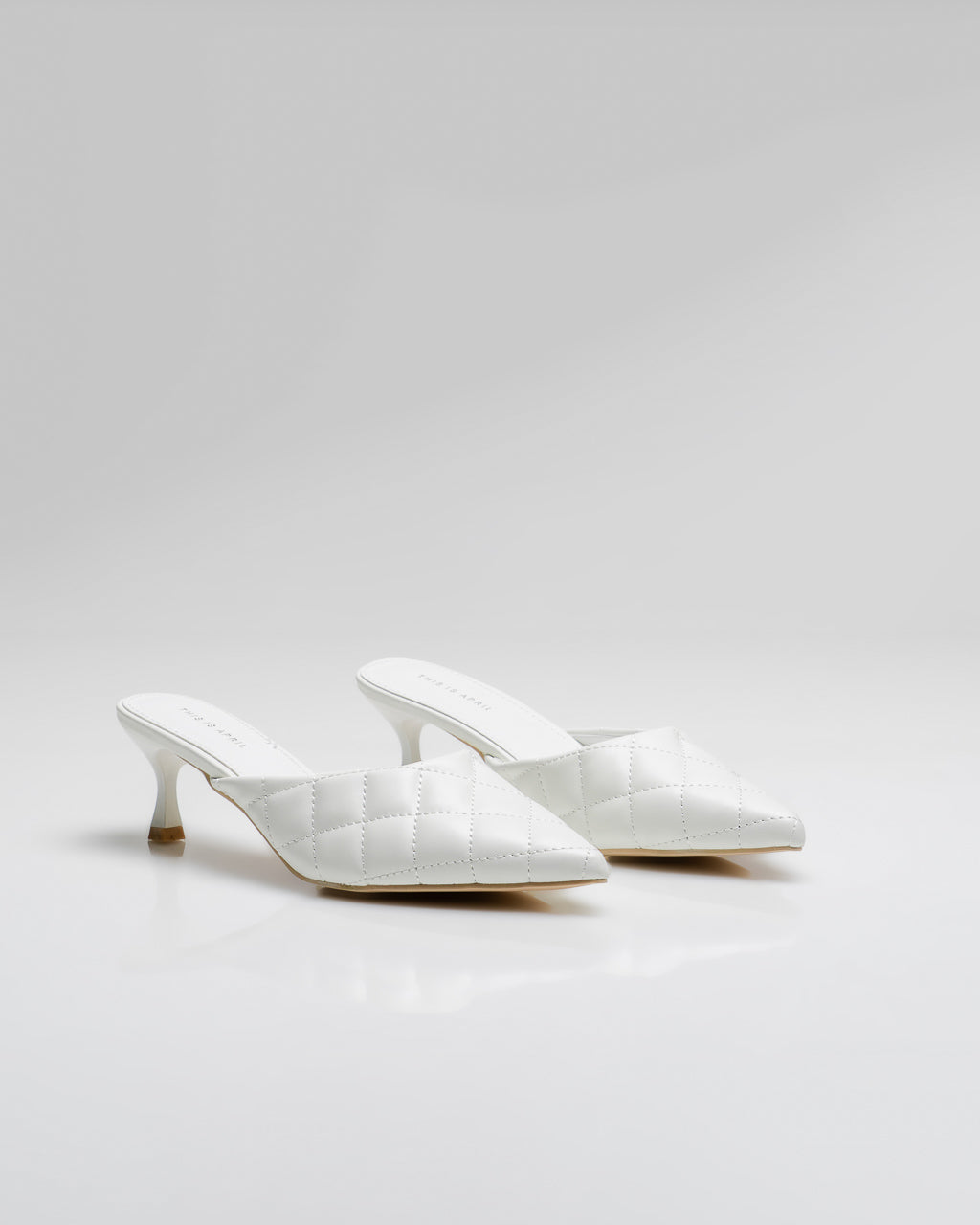 Kenna Heels White - Sandal Wanita - 588013