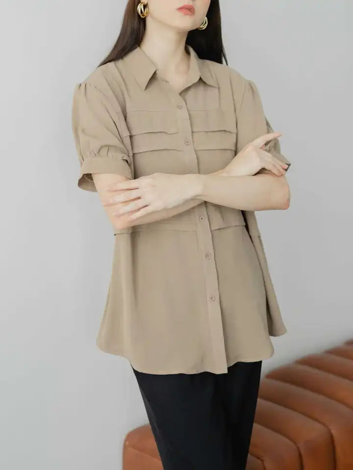 Acela Shirt Brown