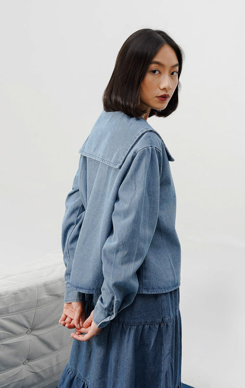 Anora Top Denim