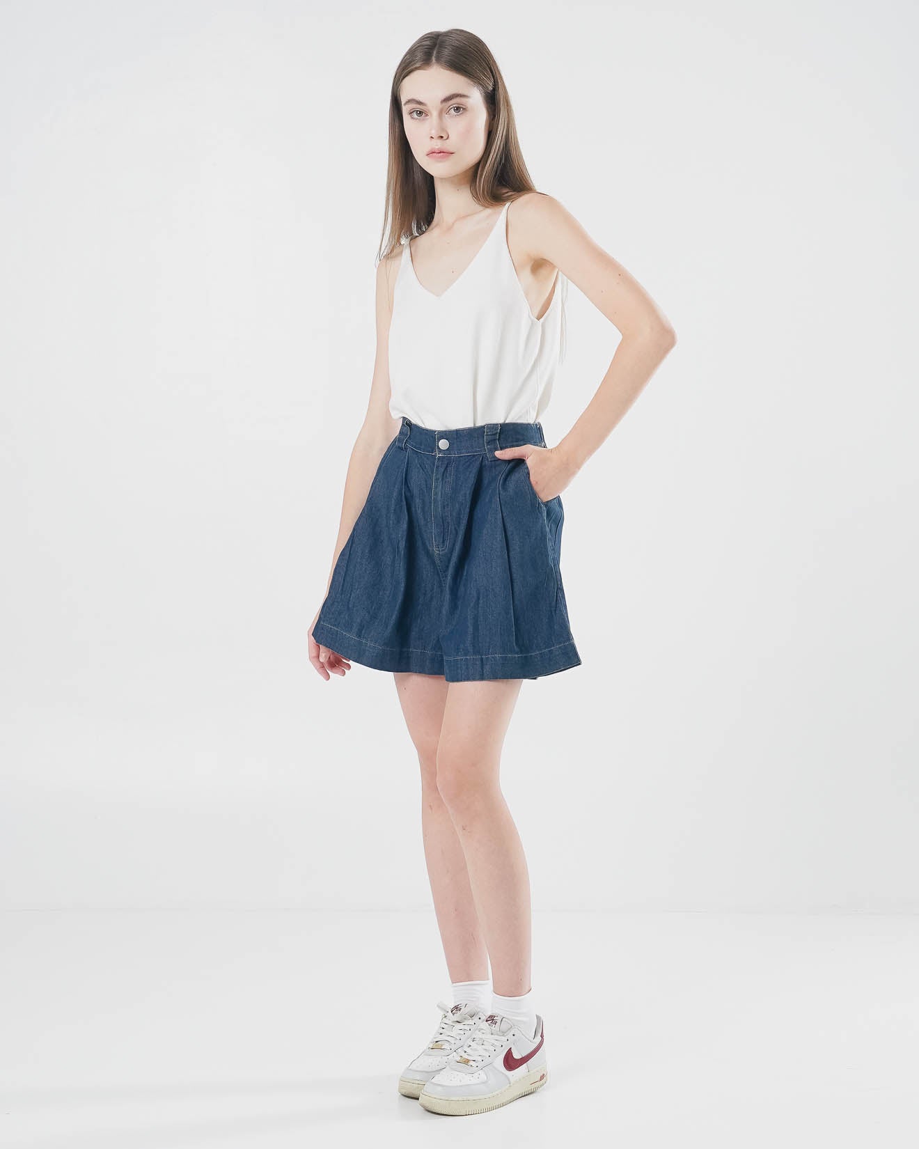 Oliver Denim Short Pants – Celana Pendek Wanita Kekinian