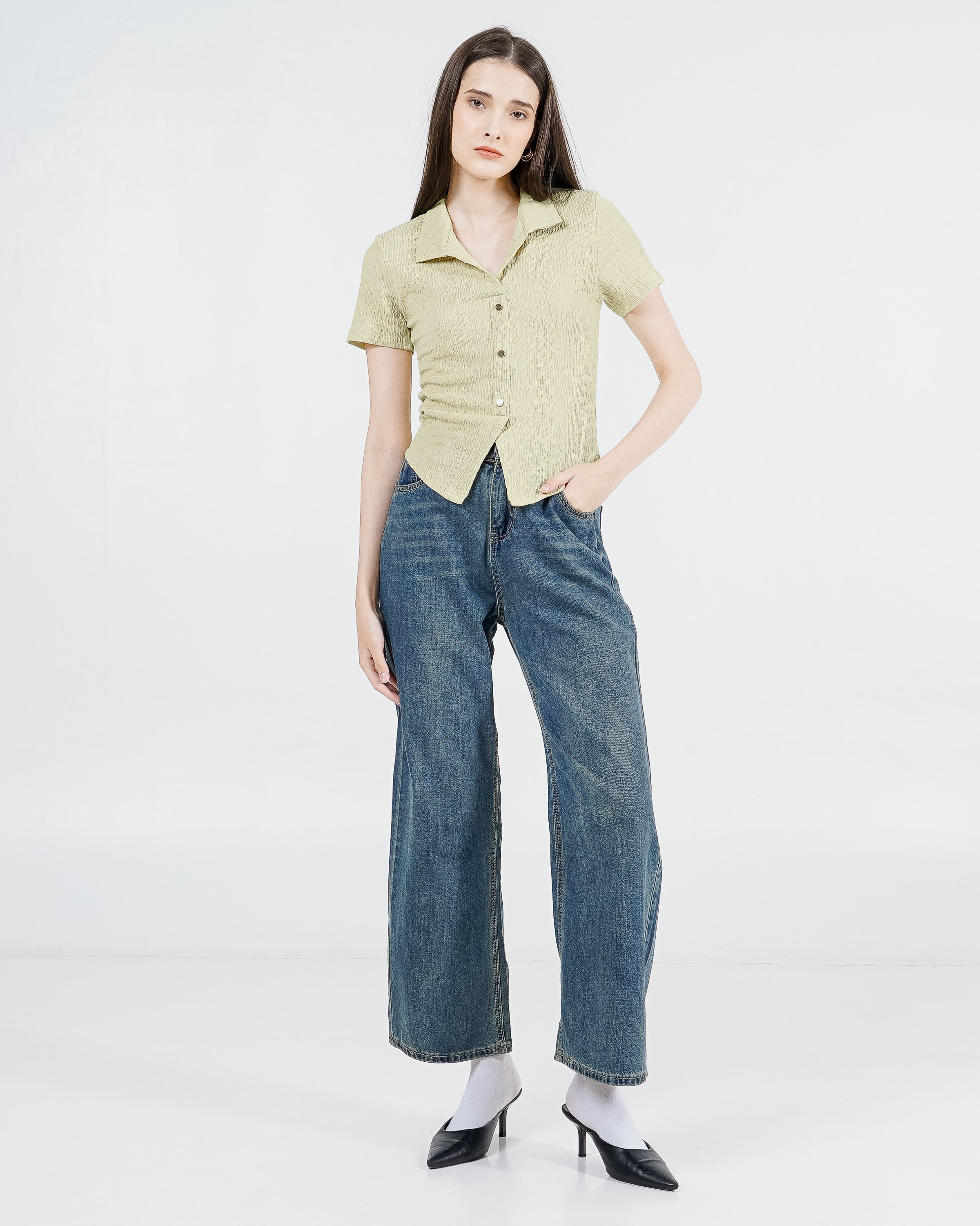 Madalyn Pants Dark Denim