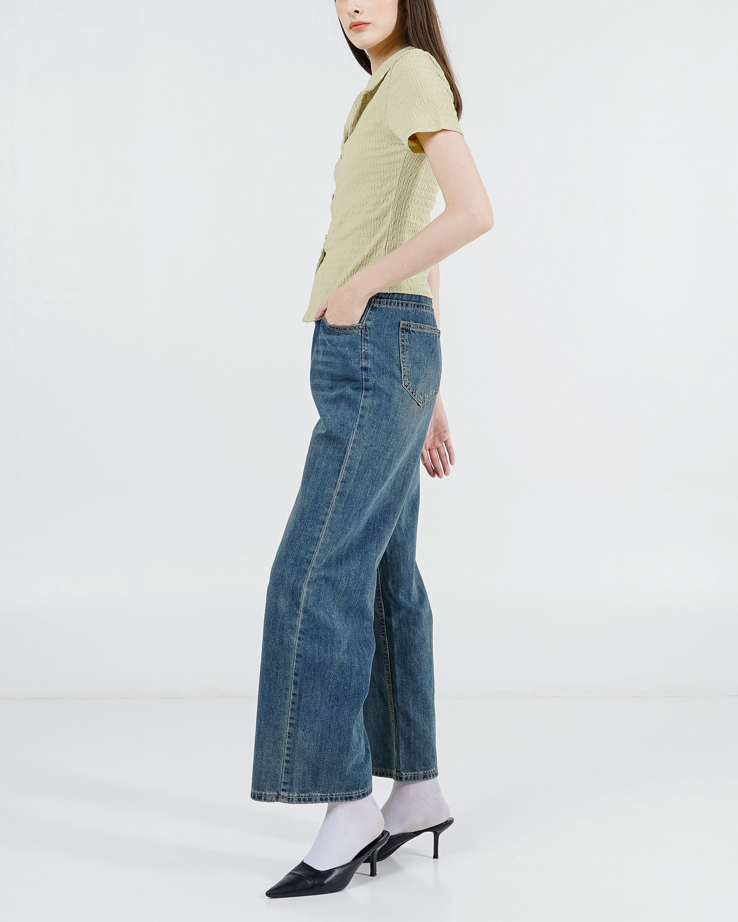 Madalyn Pants Dark Denim