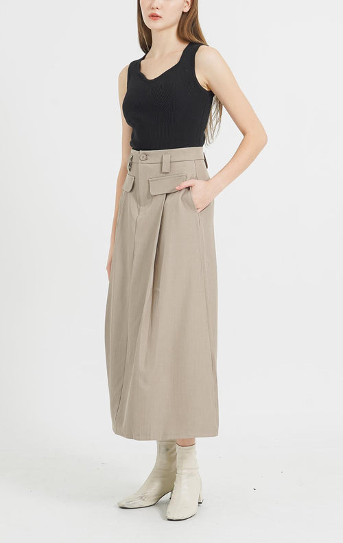 Callie Boxy Ivory Skirt - Rok Wanita - 289516