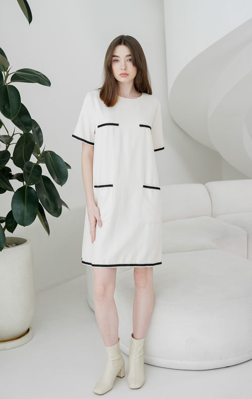 Cathalina Dress Ivory