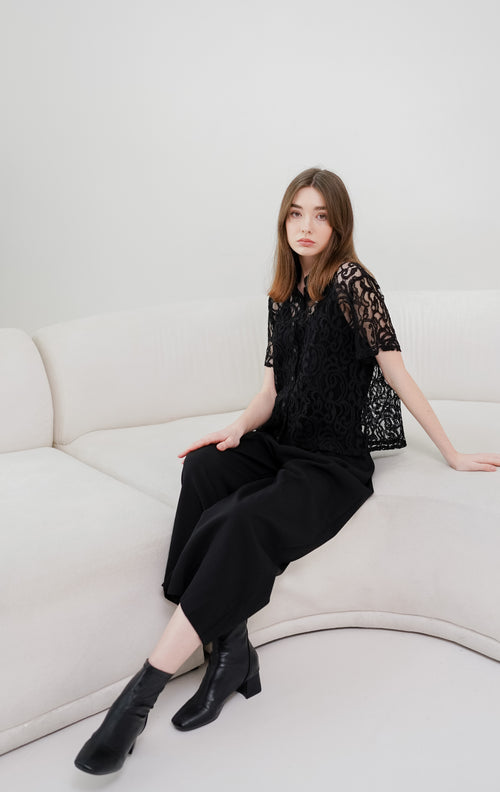 Lewisa Top Black