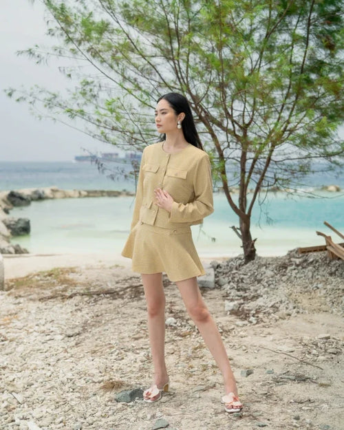 Coelogyne Skirt Yellow