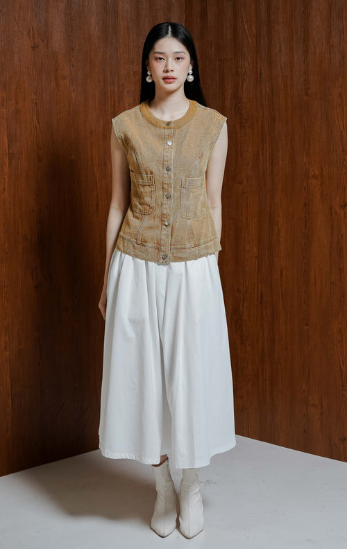 Claudia Top Brown