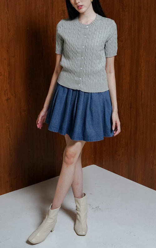 Kiana Top Grey