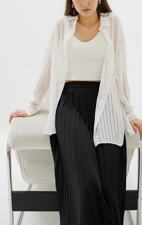 Carlisha Top White