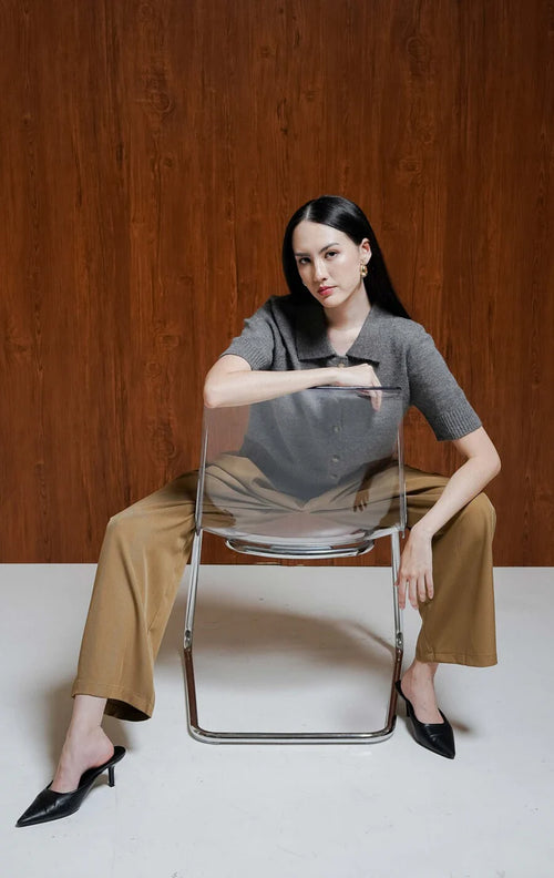 Helen Top Grey