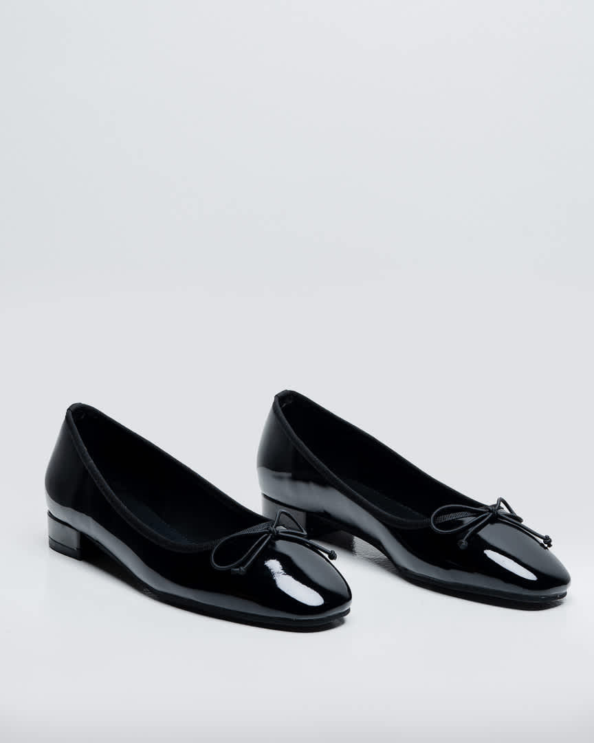 Moira Flats Black - Shoes Mewah Wanita – 589003