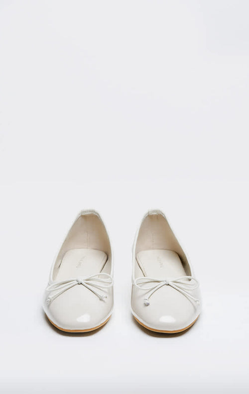 Moira Flats Ivory - Shoes Mewah Wanita – 589002